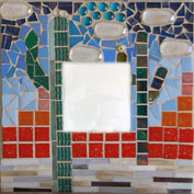 Mosaic Tile classes at Tessera Glass