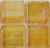 Vitreous Glass Mosaic 3/4" - Honey