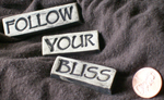 A. Cascarano Studio Ceramic Tile - Follow Your Bliss Minis