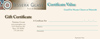 Gift Certificates - Gift Certificate