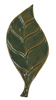 A. Cascarano Studio Ceramic Tile - Single Leaf 4